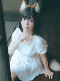 ElyEE Vol.117 2023 July B-Dongitsune~White dress fox girl in white dress(10)
